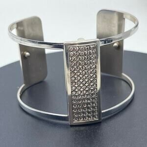Brighton Jewelry Christo Danube
Wide Silver‎ Tone Cuff Bracelet